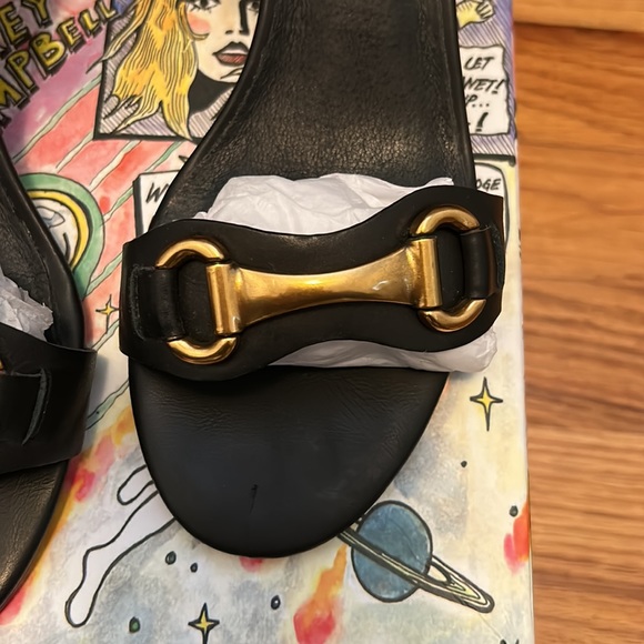 EUC Jeffrey Campbell for Anthro Issa Bit Heels Black SZ 8.5 - Picture 2 of 15